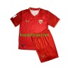 Billiga Fotbollströjor FC Sevilla Sergio Ramos 4 Barn Borta tröja 2023/24 Kortärmad